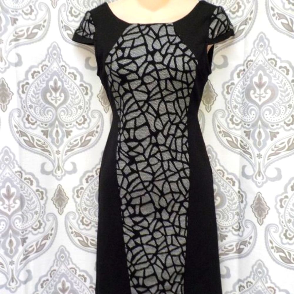 *Collective Concepts Paneled Sheath Dress- Size S